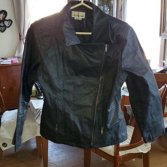 Womans David Benjamin Leather Jacket - Picture 1 of 4